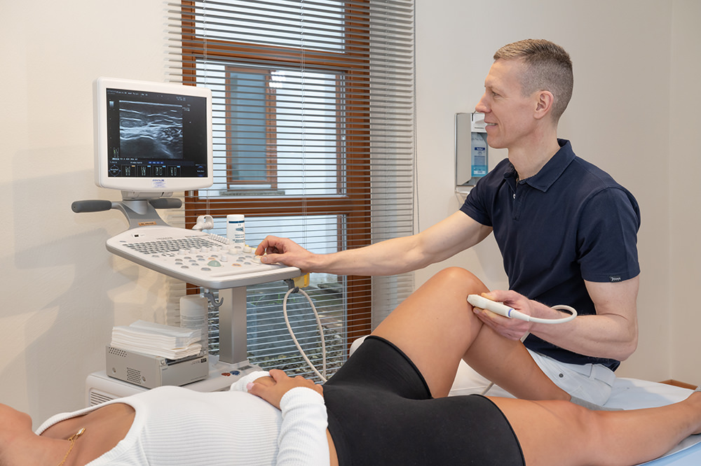 Orthopädische Erkrankungen Saarlouis - Dr. Thiel - Leistungen - Ultraschall
